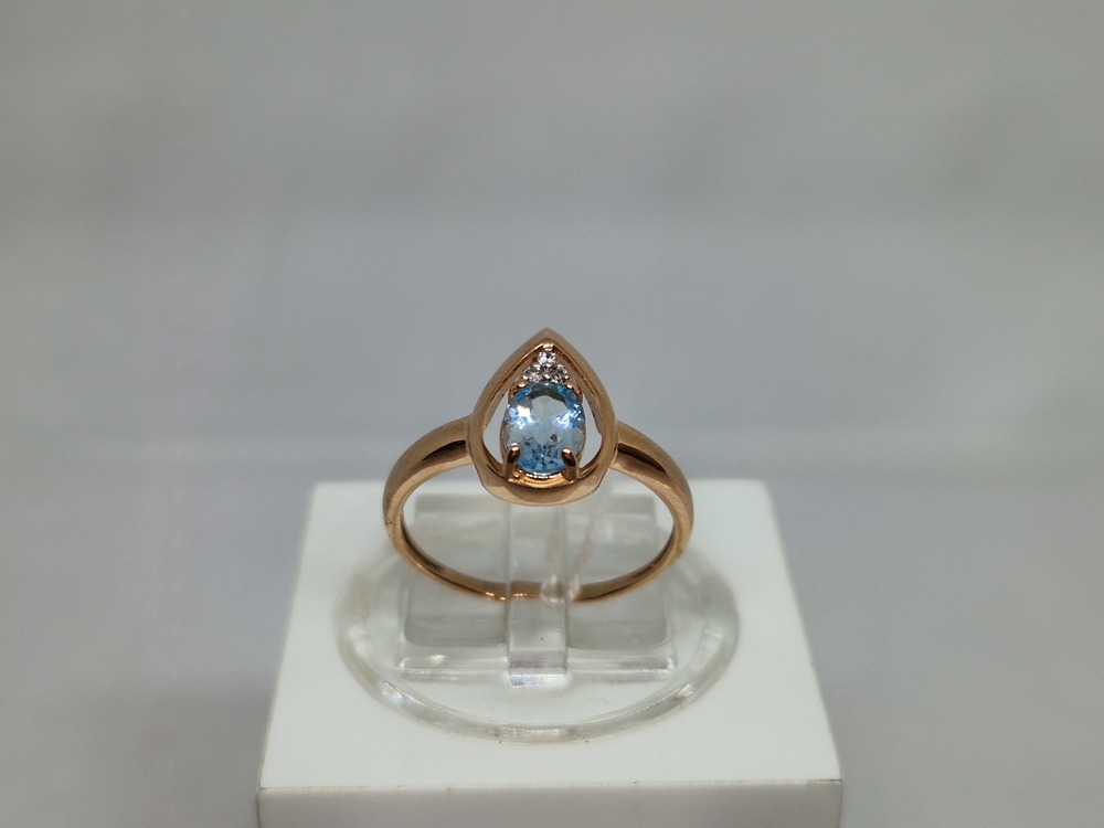 КОЛКМИ585 КОЛЬЦО С КАМНЯМИ (Au 585)
