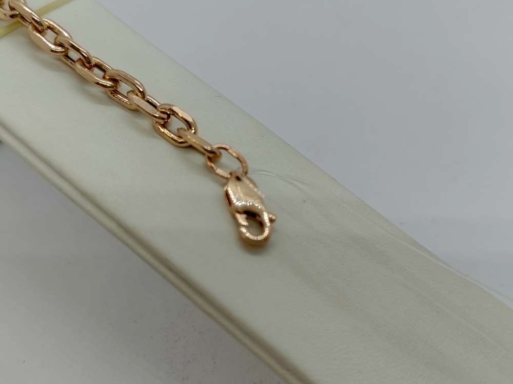 620715024 БРАСЛЕТ ПУСТОТЕЛЫЙ Якорное (Au 585)