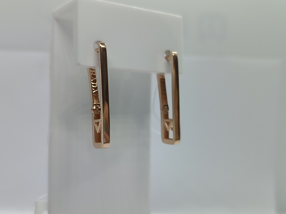 СЕРЬГИ БЕЗ КАМНЯ (Au 585)