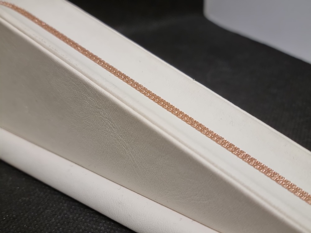 ЦЕПЬ ПОЛНОВЕСНАЯ Ромб двойной (Au 585)