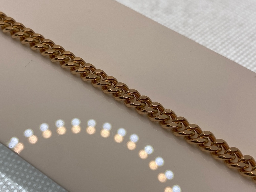 БРАСЛЕТ ПУСТОТЕЛЫЙ Панцирное (Au 585)