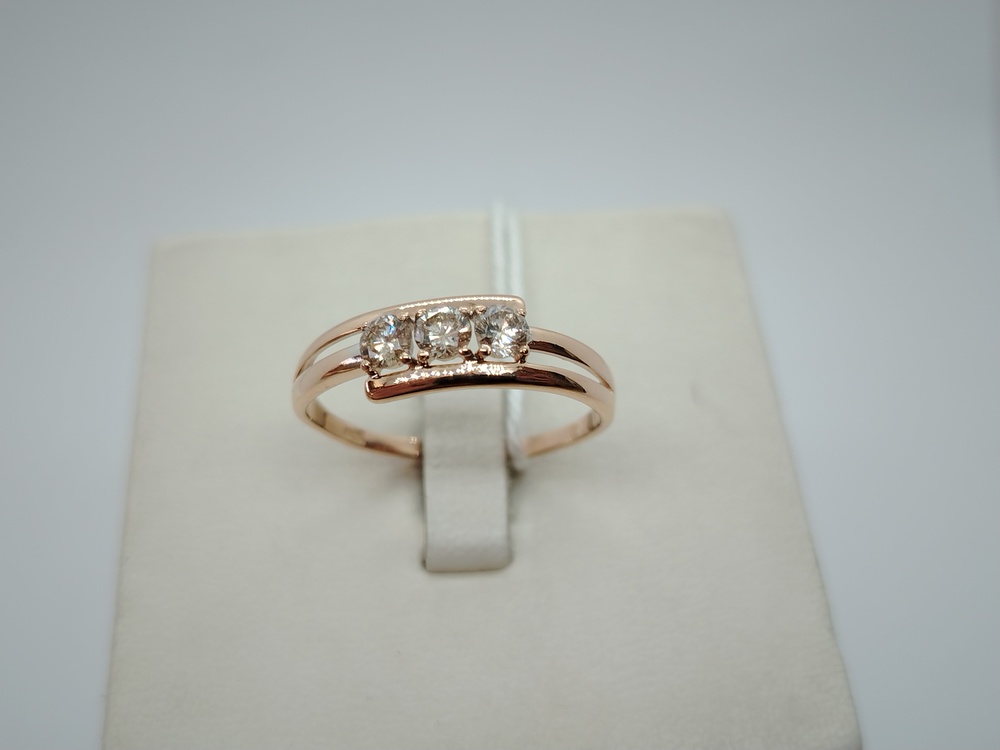 КОЛЬЦО БРИЛЛИАНТ Au 585