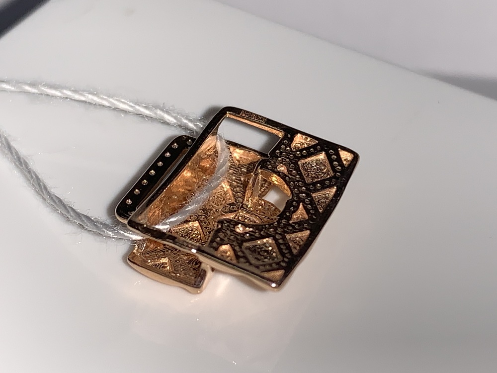 ПОДВЕСКА С КАМНЯМИ (Au 585)