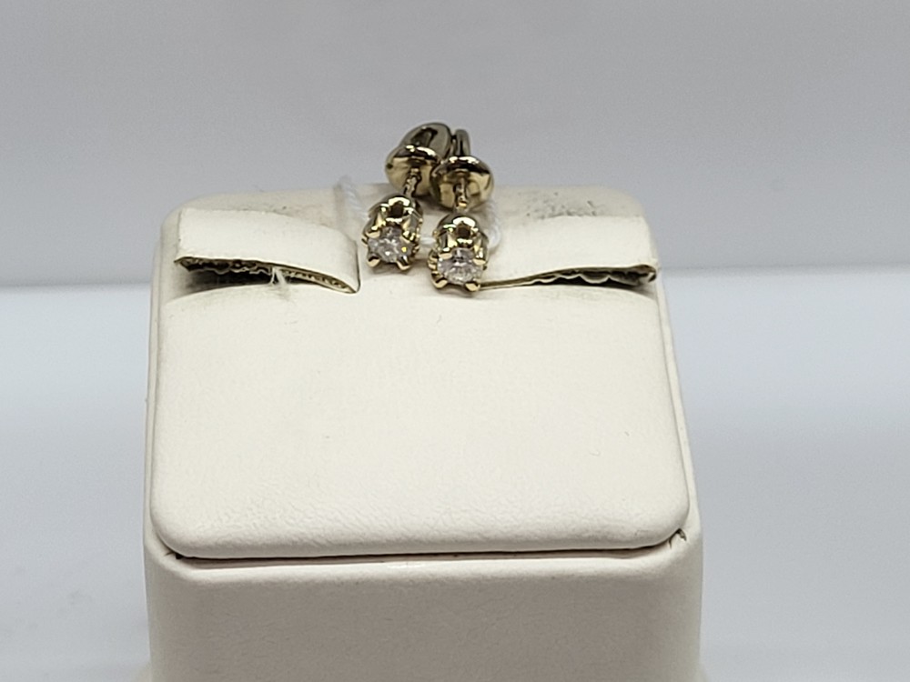 СЕРЬГИ БРИЛЛИАНТ Au 750