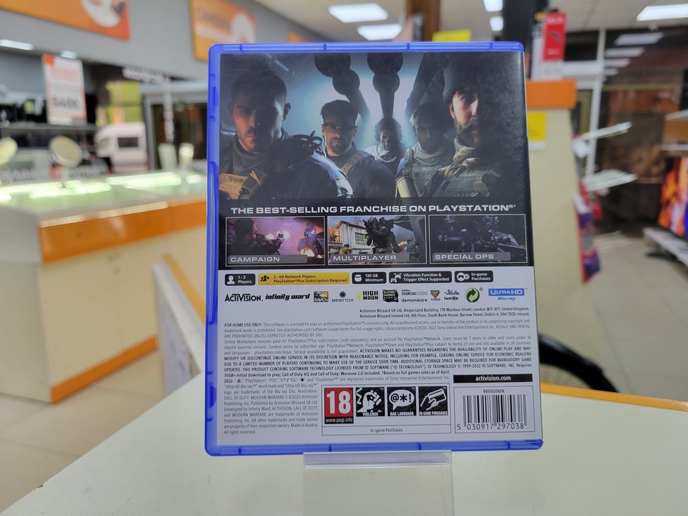 Игра Playstation 4 Call of Duty: Modern Warfare 2