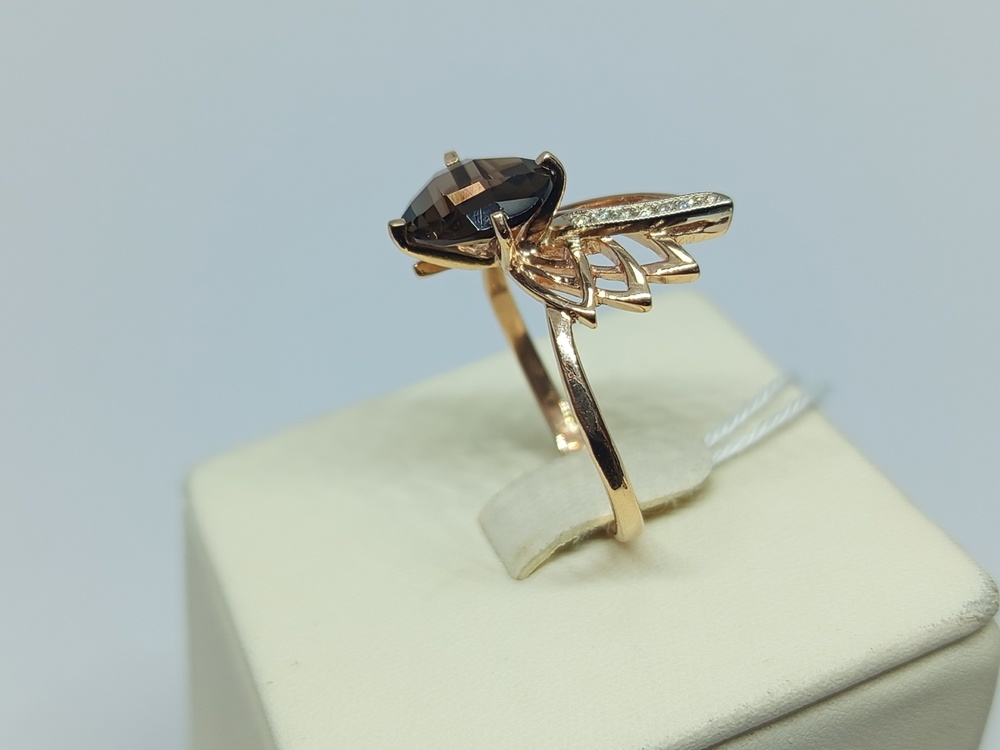 КОЛКМИ585 КОЛЬЦО С КАМНЯМИ (Au 585)