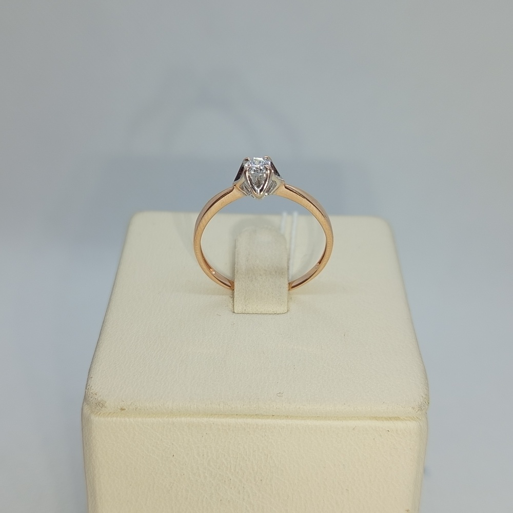 КОЛЬЦО С КАМНЕМ (Au 585)