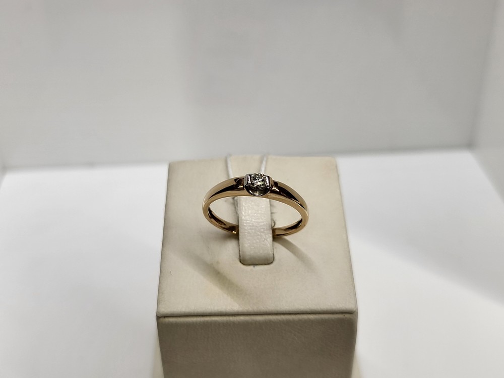 КОЛЬЦО БРИЛЛИАНТ Au 585