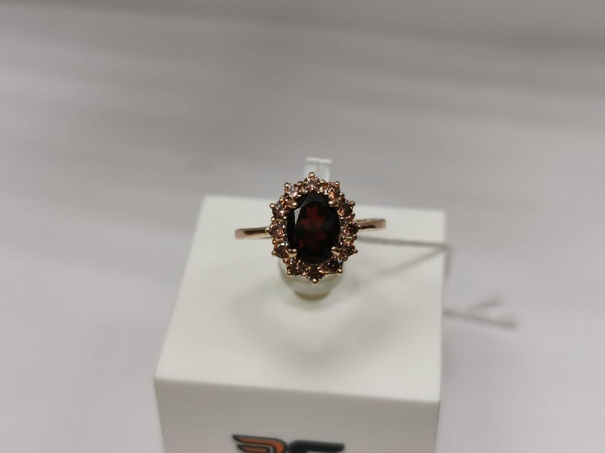 КОЛКМИ585 КОЛЬЦО С КАМНЯМИ (Au 585)