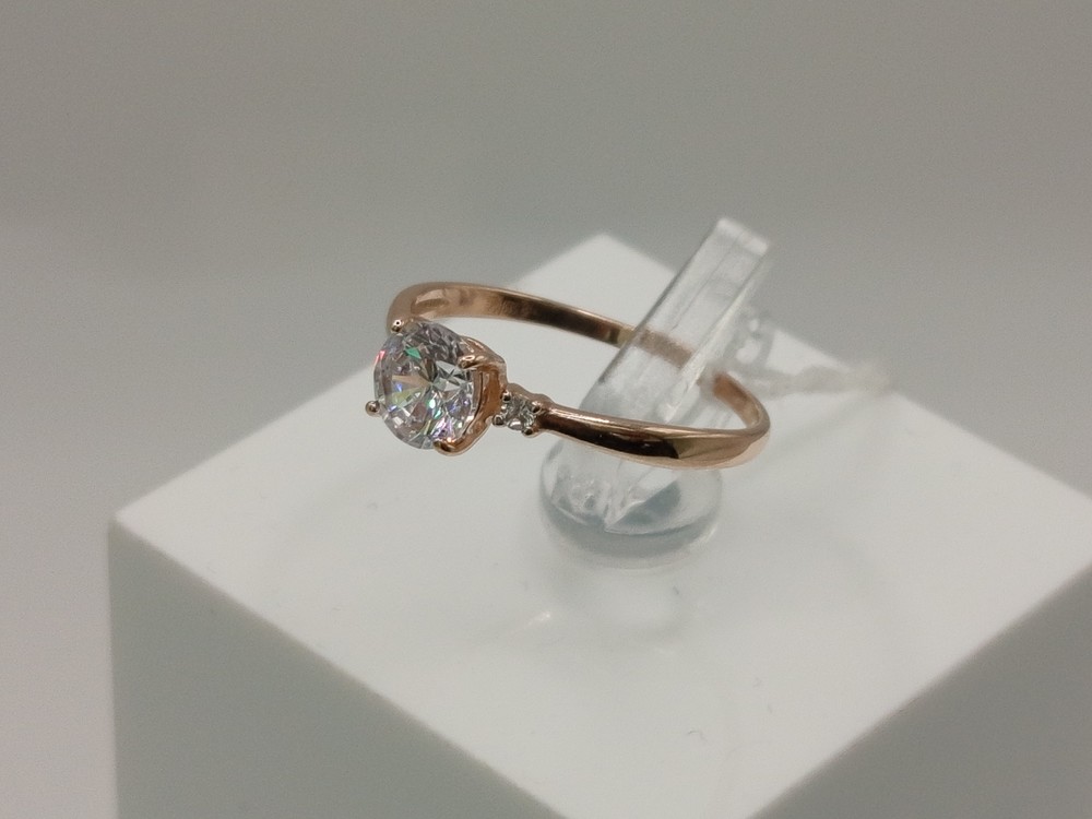 КОЛКМИ585 КОЛЬЦО С КАМНЯМИ (Au 585)