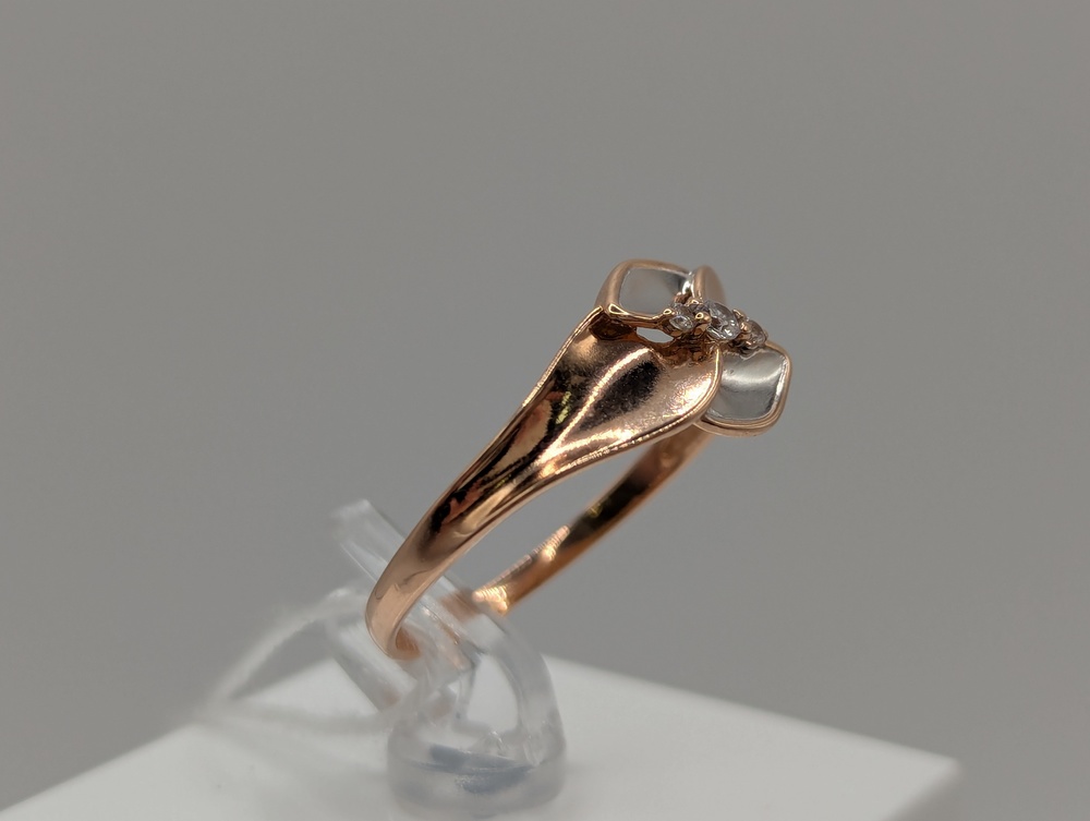 КОЛКМИ585 КОЛЬЦО С КАМНЯМИ (Au 585)