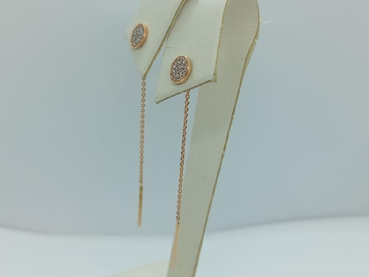  СЕРЬГИ ПРОДЕВКИ (Au 585)