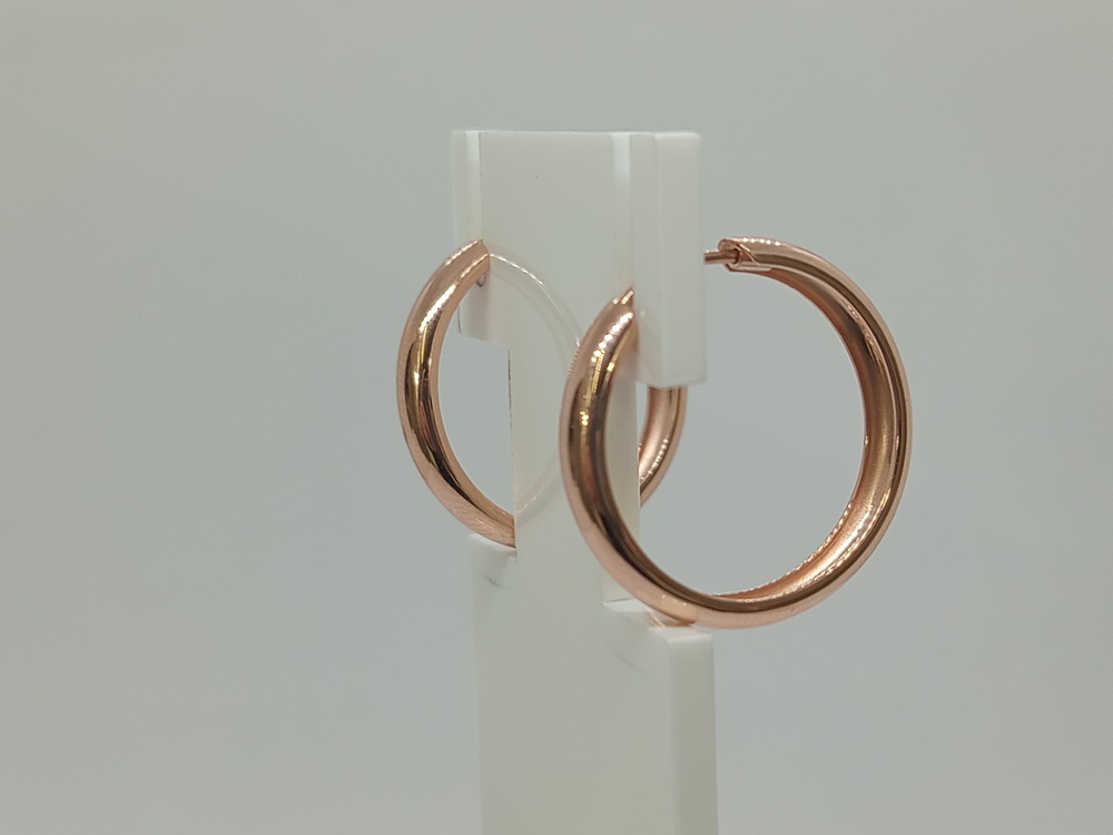 СЕРЬГИ КОНГО без камня (Au 585)