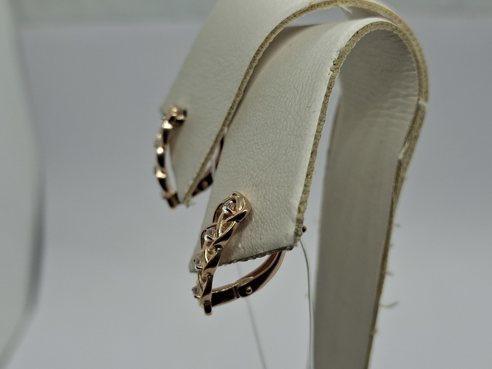 СЕРЬГИ С КАМНЯМИ (Au 585)