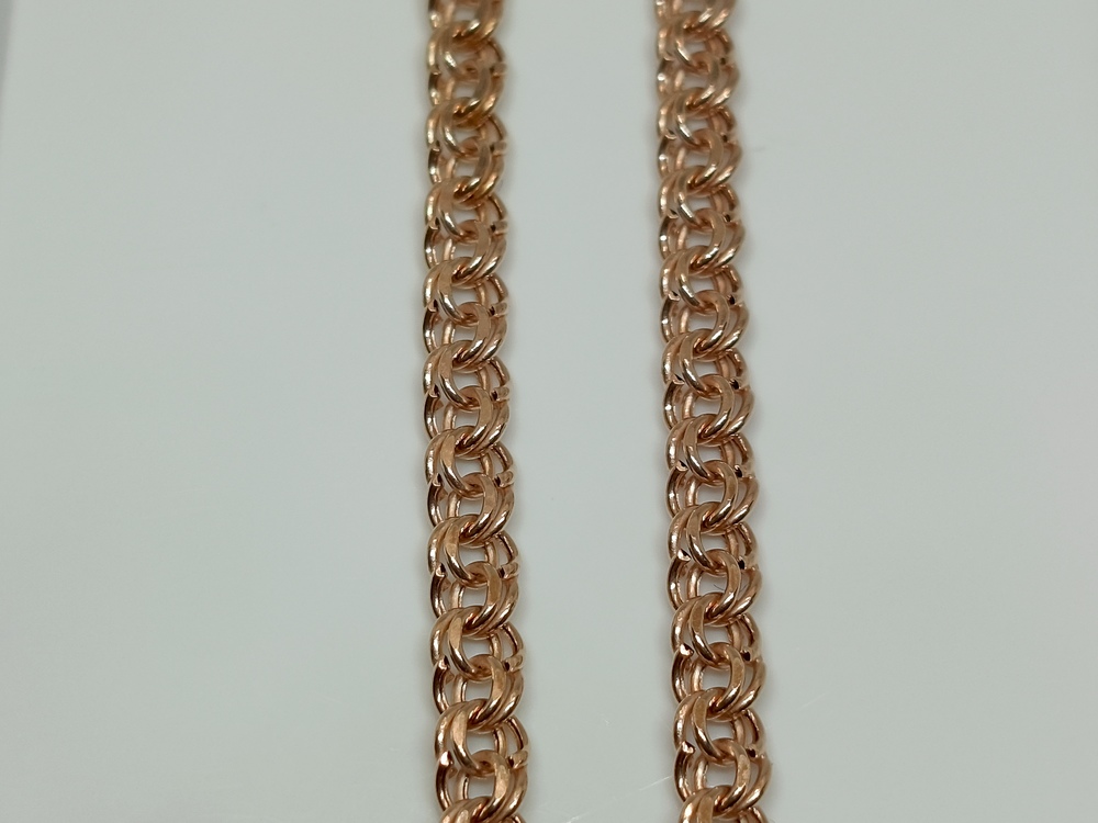 ЦЕПЬ ПУСТОТЕЛАЯ Бисмарк (Au 585)