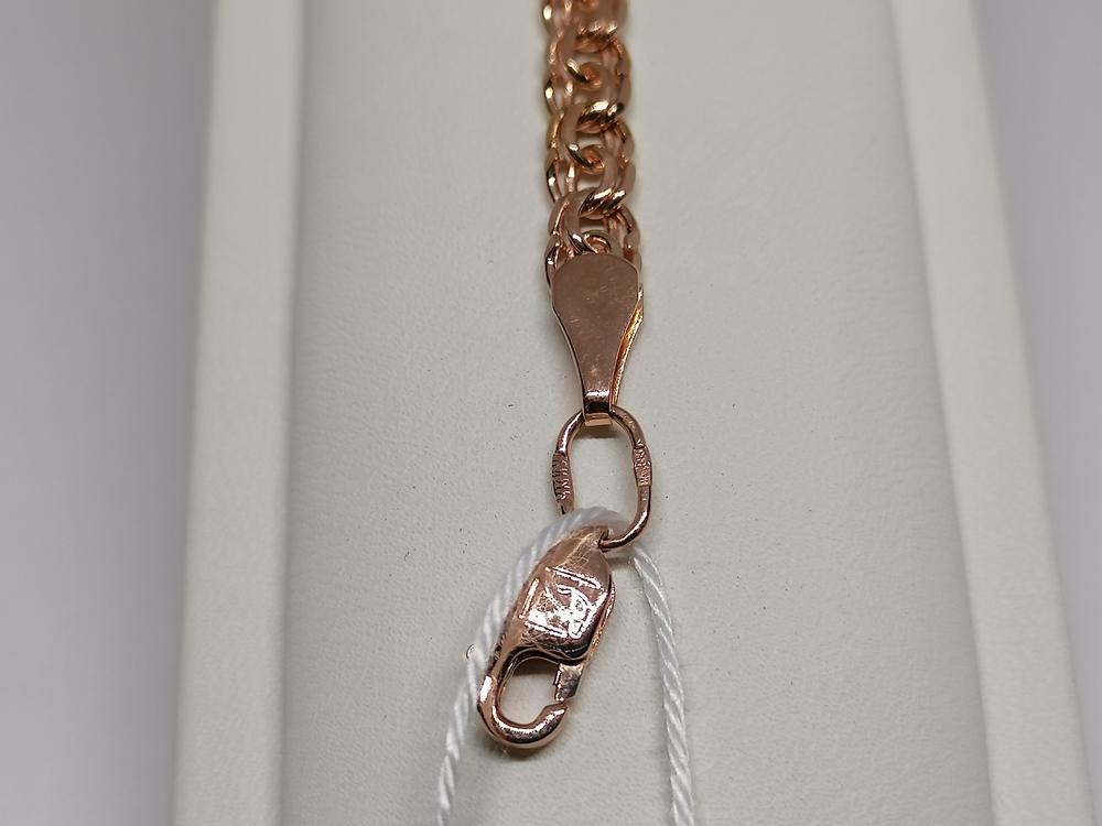 БЛБ585 БРАСЛЕТ ПОЛНОВЕСНЫЙ Бисмарк (Au 585)