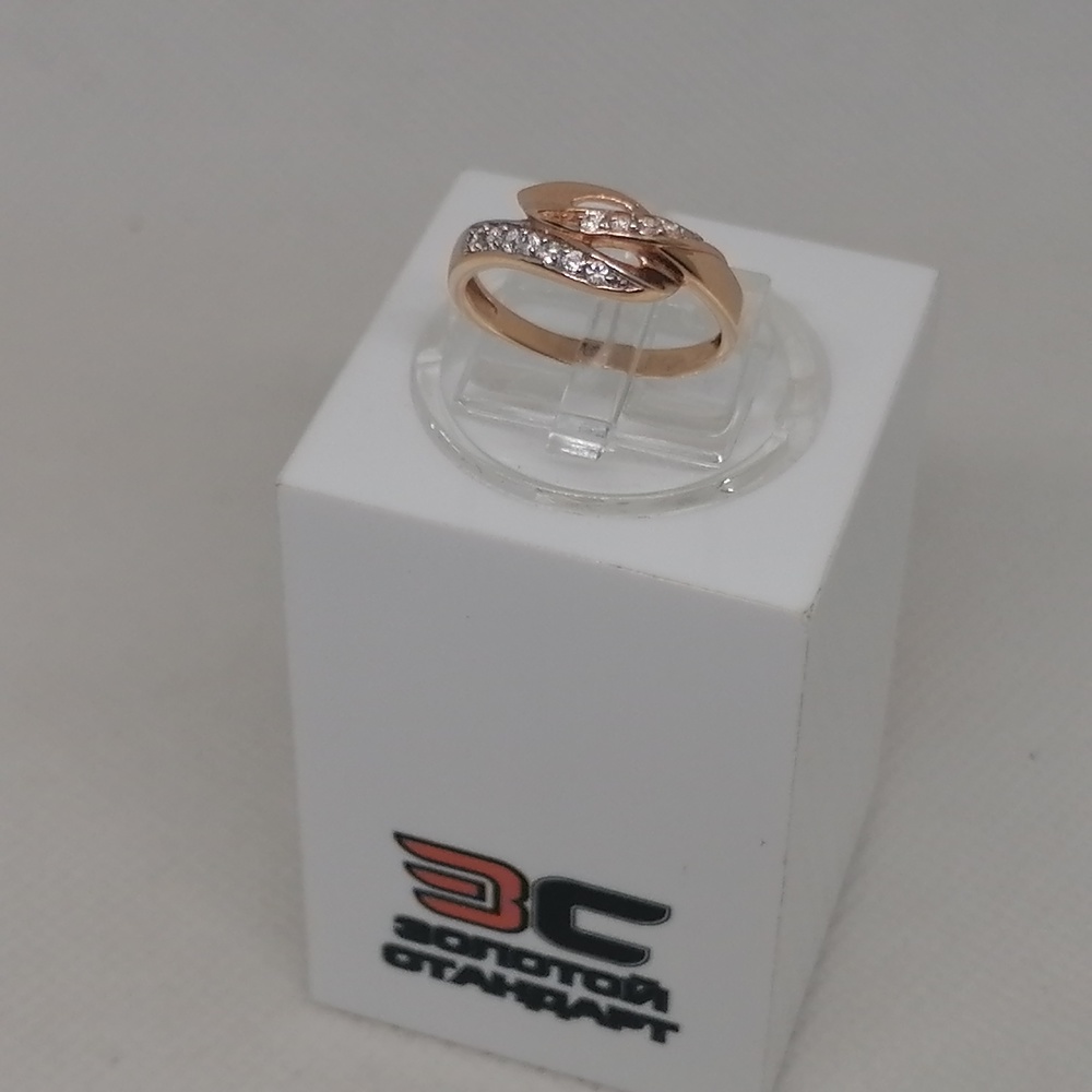 КОЛКМИ585 КОЛЬЦО С КАМНЯМИ (Au 585)
