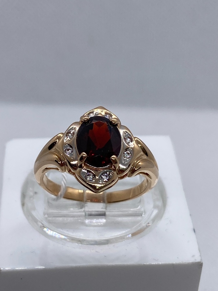 КОЛКМИ585 КОЛЬЦО С КАМНЯМИ (Au 585)