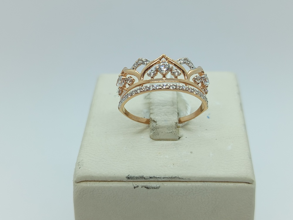 КОЛКМИ585 КОЛЬЦО С КАМНЯМИ (Au 585)