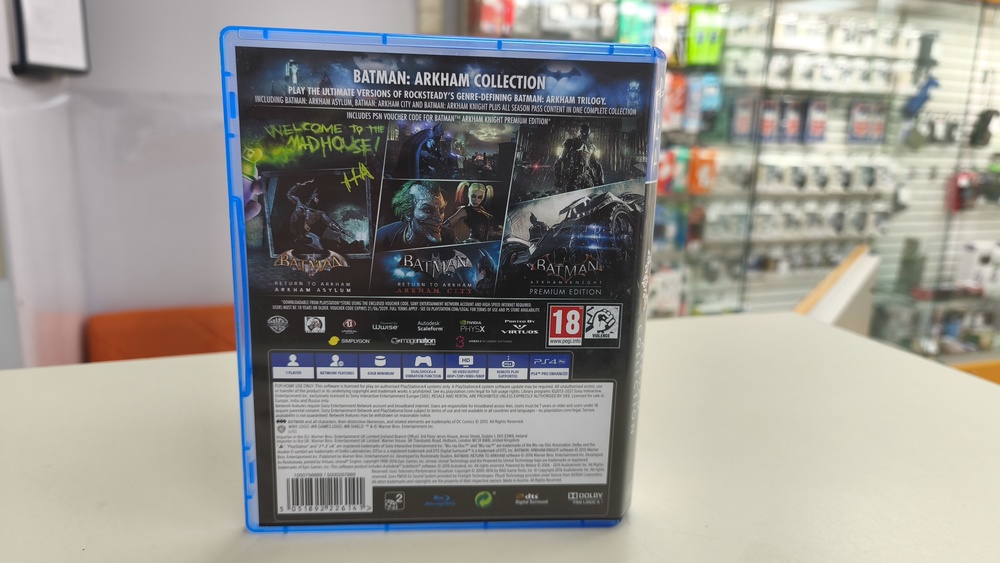 Игра Playstation 4 Batman Arkham Collection