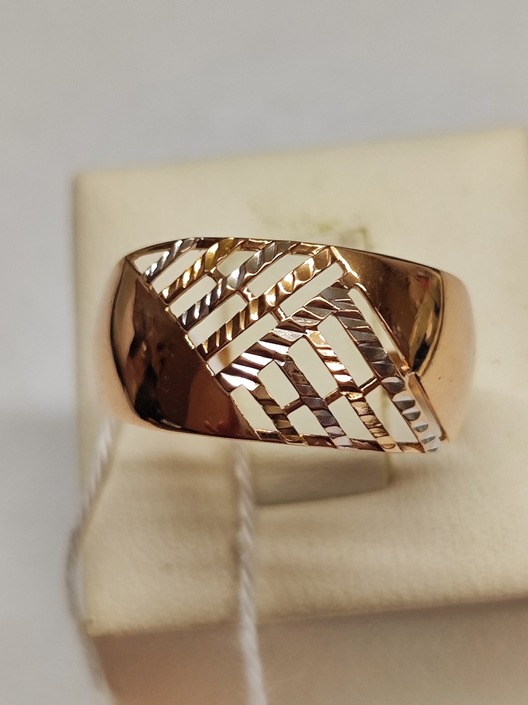 КОЛБКМ585 КОЛЬЦО БЕЗ КАМНЯ (Au 585)