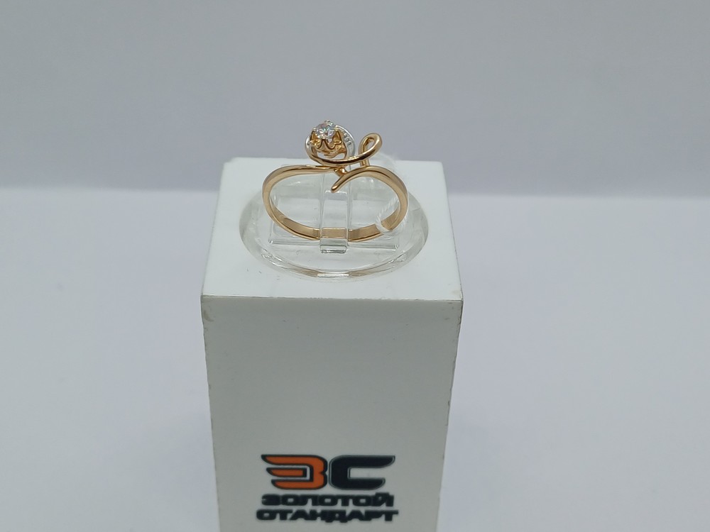 КОЛКМИ585 КОЛЬЦО С КАМНЯМИ (Au 585)