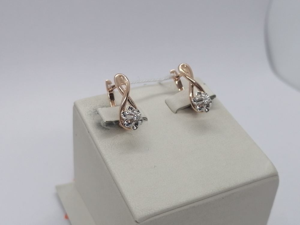 СЕРЬГИ БРИЛЛИАНТ (Au 585)