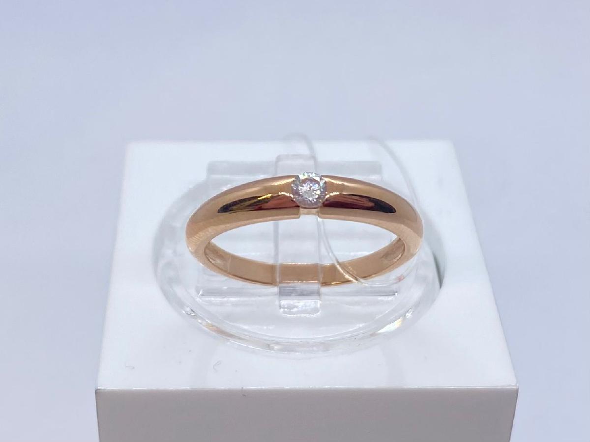 01-7121 КОЛЬЦО С КАМНЕМ (Au 585)