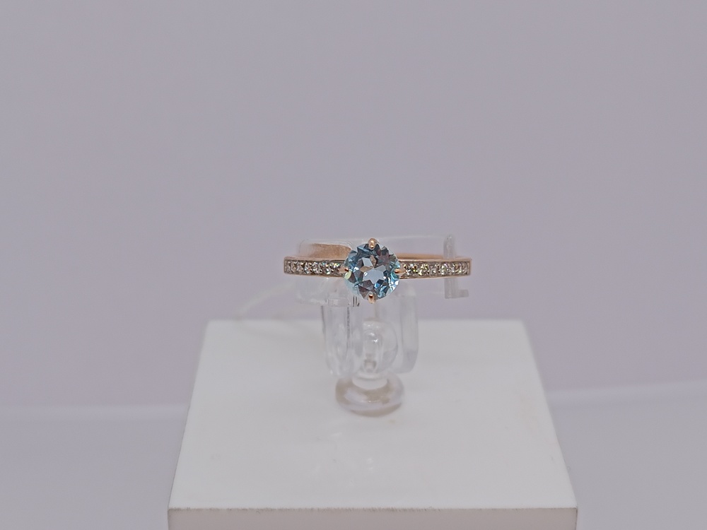 КОЛКМИ585 КОЛЬЦО С КАМНЯМИ (Au 585)