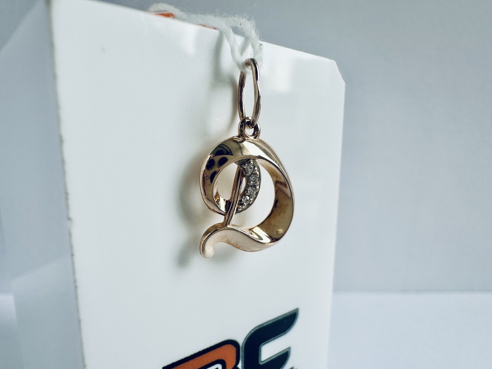 ПОДКМИ585 ПОДВЕСКА С КАМНЯМИ (Au 585)