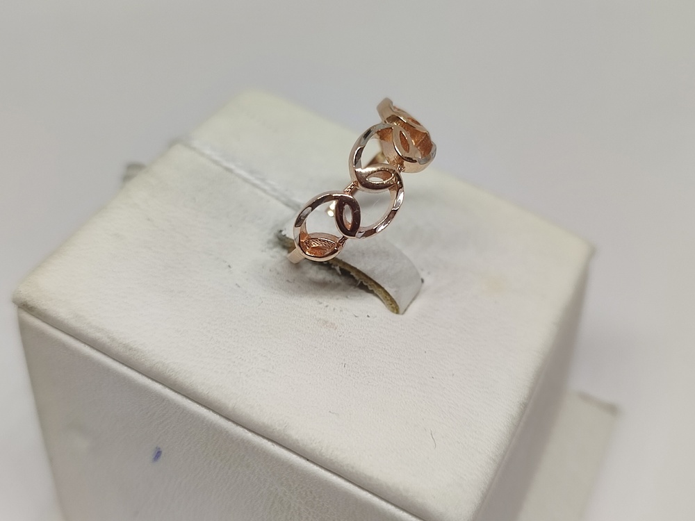 КОЛБКМ585 КОЛЬЦО БЕЗ КАМНЯ (Au 585)