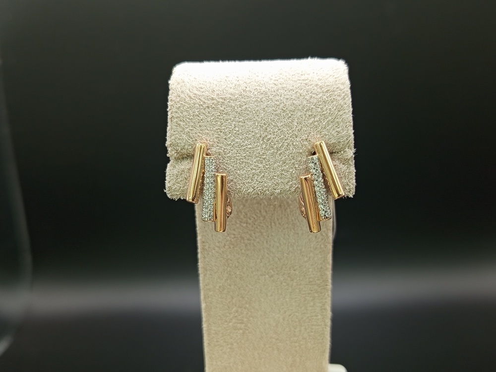 СЕРЬГИ С КАМНЯМИ (Au 585)