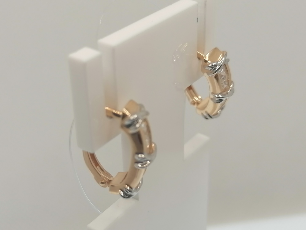 СЕРЬГИ С КАМНЯМИ (Au 585)