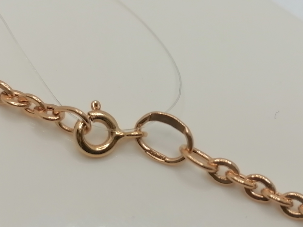 8080201П-60 ЦЕПЬ ПУСТОТЕЛАЯ Якорное (Au 585)