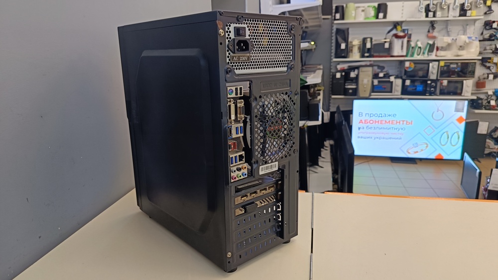 Системный блок GIGABYTE; Core i7-8700, Radeon RX 480, 16 Гб, 512 GB, Нет