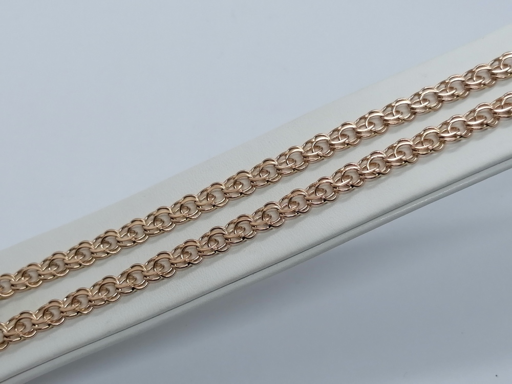 ЦЕПЬ ПОЛНОВЕСНАЯ Бисмарк (Au 585)