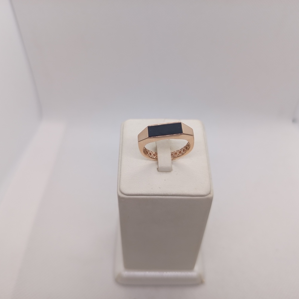 КОЛЬЦО ПЕЧАТКА с камнем (Au 585)