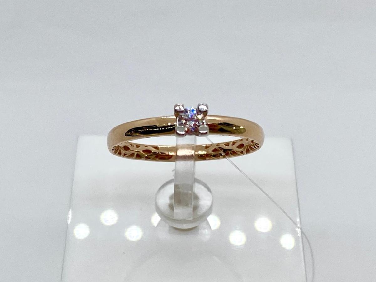 КОЛЬЦО С КАМНЕМ (Au 585)