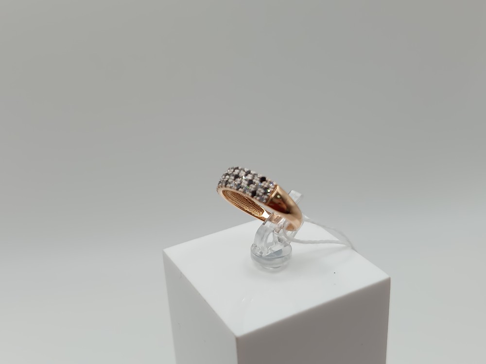 КОЛКМИ585 КОЛЬЦО С КАМНЯМИ (Au 585)