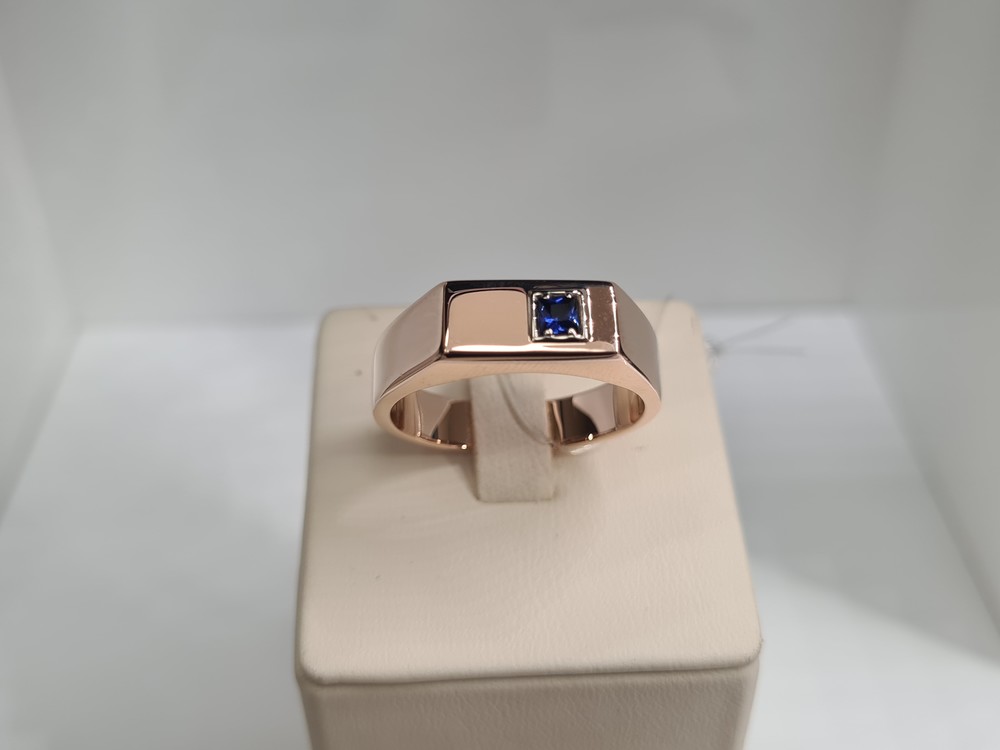 31-0309-С КОЛЬЦО ПЕЧАТКА с камнем (Au 585)