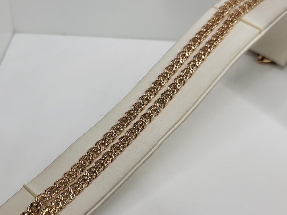 ЦЛБС585 ЦЕПЬ ПОЛНОВЕСНАЯ Бисмарк (Au 585)