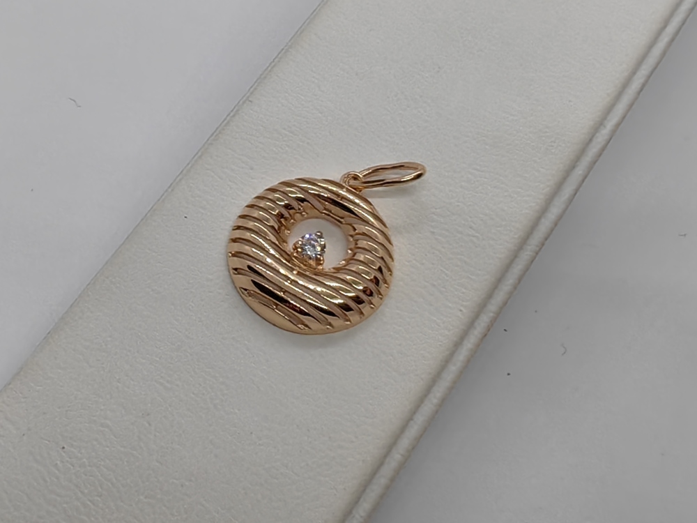 ПОДВЕСКА С КАМНЕМ (Au 585)