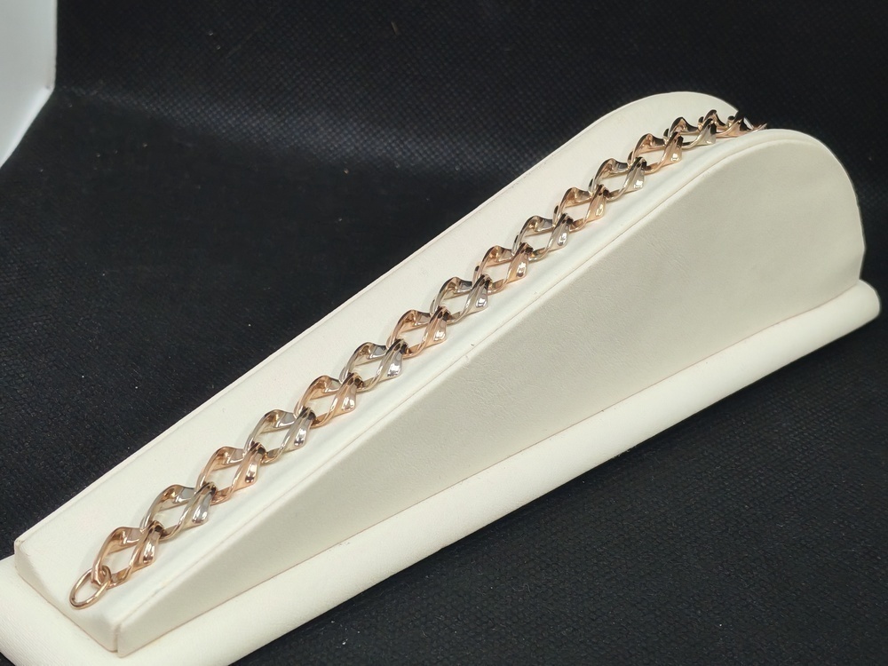 БРАСЛЕТ ПОЛНОВЕСНЫЙ Фантазия Au 585