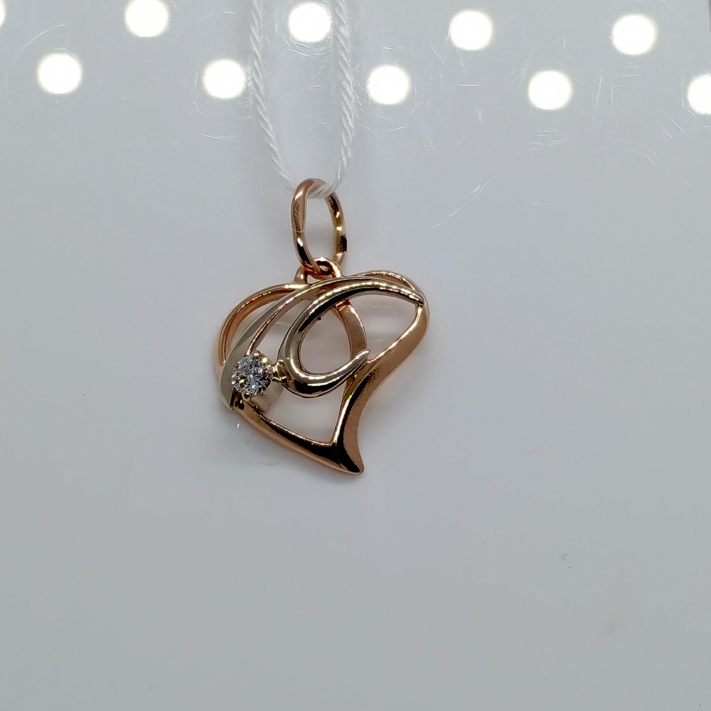 ПОДВЕСКА БРИЛЛИАНТ Au 585