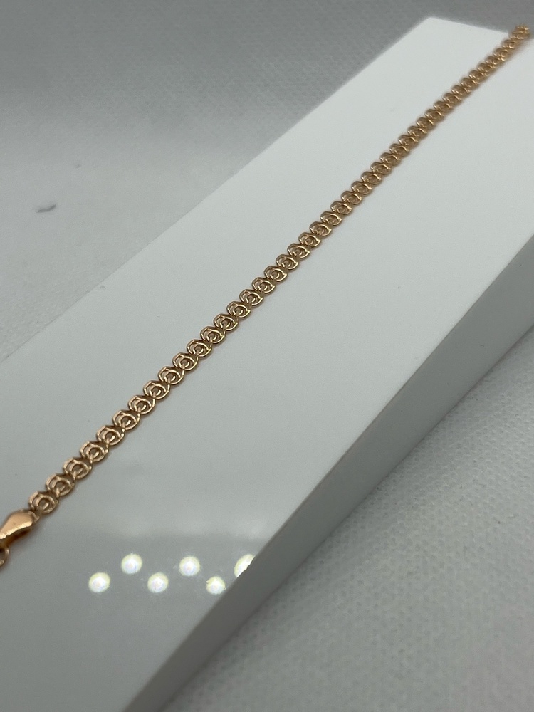 БРАСЛЕТ ПОЛНОВЕСНЫЙ Лав Au 585