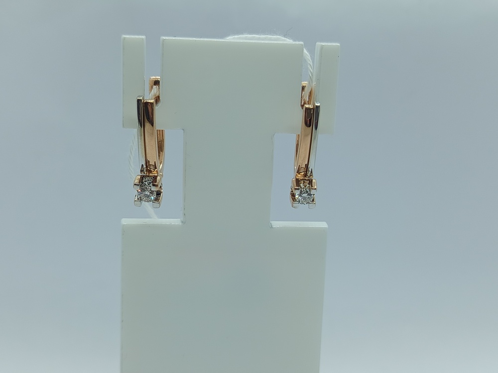 СЕРЬГИ БРИЛЛИАНТ (Au 585) СЕРЬГИ БРИЛЛИАНТ (Au 585)