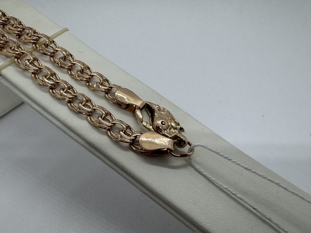 ЦЕПЬ ПОЛНОВЕСНАЯ Бисмарк (Au 585)