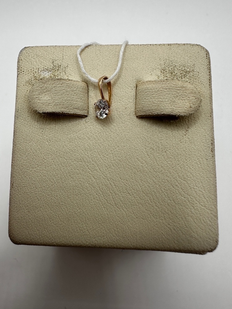 ПОДКМ585 ПОДВЕСКА С КАМНЕМ (Au 585)