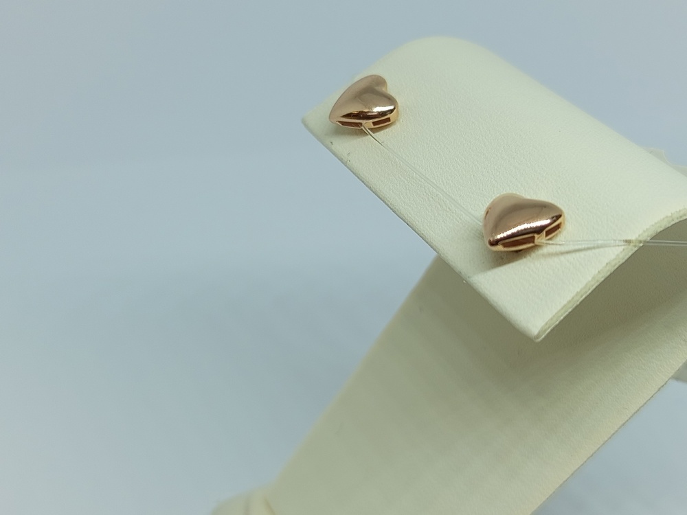 СЕРЬГИ ПУСЕТЫ без камня (Au 585) СЕРЬГИ ПУСЕТЫ без камня (Au 585)