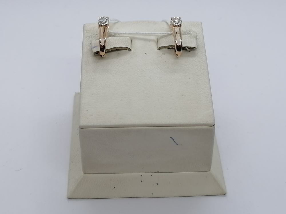 СЕРЬГИ БРИЛЛИАНТ (Au 585)